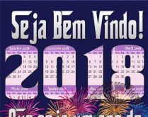 Seja bem-vindo 2019!. Que seja um ano de muitas vitórias.