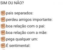 Bio - Sim ou Não?. Nova bio de perguntas para enviar para seus contatos e se divertir muito!.