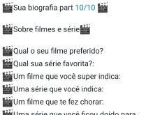 Biografia part 10/10 - sobre f.... Nova biografia para bombar no whatsapp, confira!.