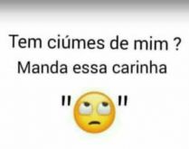 Tem ciúmes de mim? Manda essa.... Nova brincadeira para status, veja quantas pessoas tem ciúmes de você....