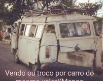 Vendo ou troco por carro do me.... Vendo essa kombi, ou troco, por carro do mesmo valor (menos marea).