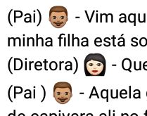 Bullying. Pai resolve ir na escola falar com diretora sobre sua filha estar sofrendo bullying....